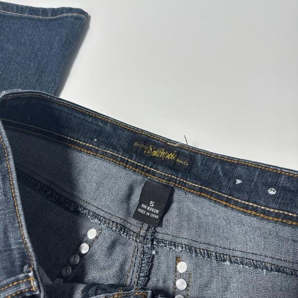 Y2K Vintage Southpole Slim Fit Bling Jean - Picture 5 of 6
